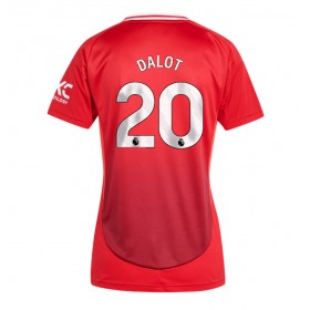 Manchester United Diogo Dalot #20 Hemmakläder Dam 2024-25 Kortärmad